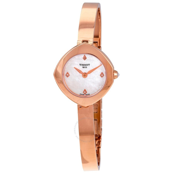Tissot Femini-T Mother of Pearl Dial Ladies Watch T113.109.33.116.00 - The Watches Men & Co