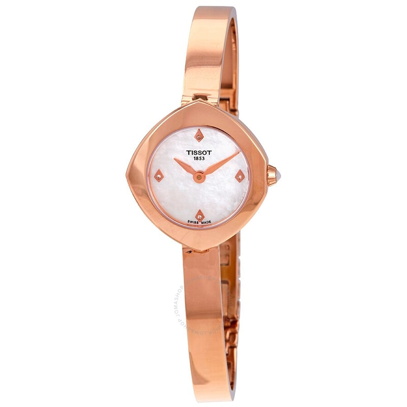 Tissot Femini-T Mother of Pearl Dial Ladies Watch T113.109.33.116.00 - The Watches Men & Co