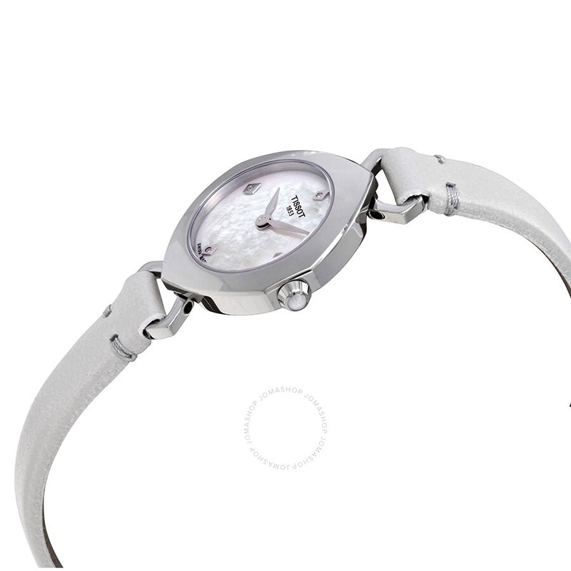 Tissot Femini-T Mother of Pearl Diamond Dial Ladies Watch T1131091611601 - The Watches Men & Co #2