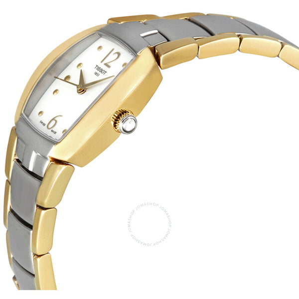 Tissot Femini-T Mother of Pearl Stainless Steel Ladies Watch T0533102201700 - The Watches Men & Co #2