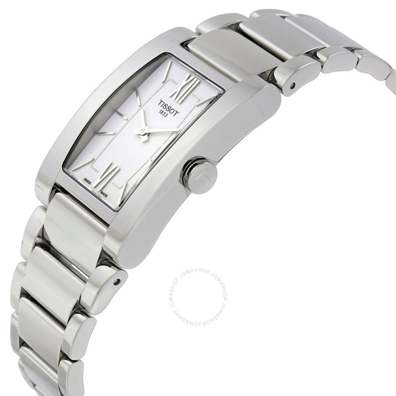 Tissot Generosi-T White Dial Ladies Watch T105.309.11.018.00 - The Watches Men & Co #2