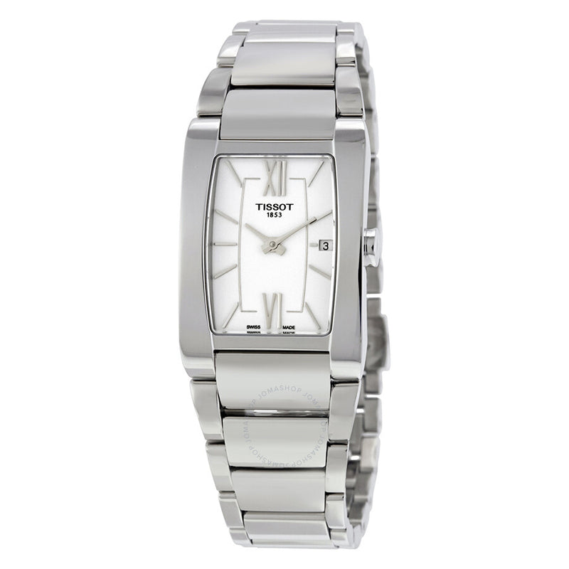 Tissot Generosi-T White Dial Ladies Watch T105.309.11.018.00 - The Watches Men & Co