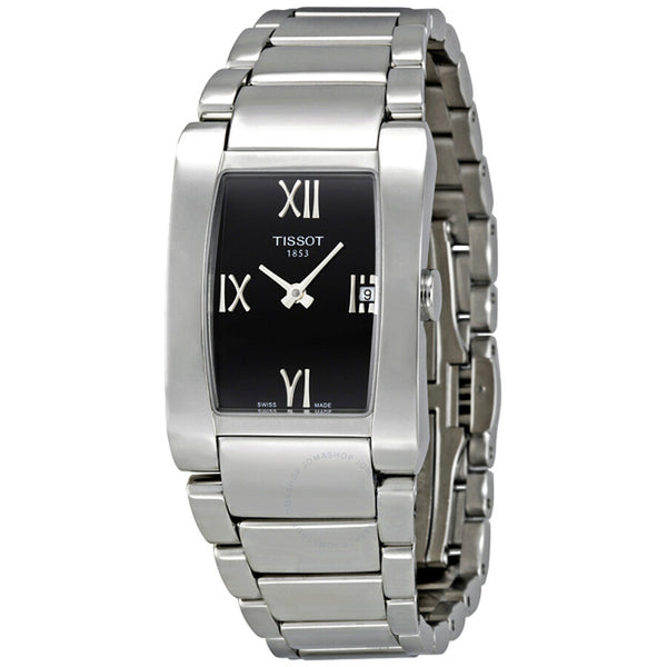 Tissot Generosi-T Black Dial Ladies Watch T0073091105300 - The Watches Men & Co
