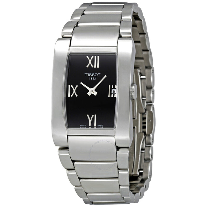 Tissot Generosi-T Black Dial Ladies Watch T0073091105300 - The Watches Men & Co