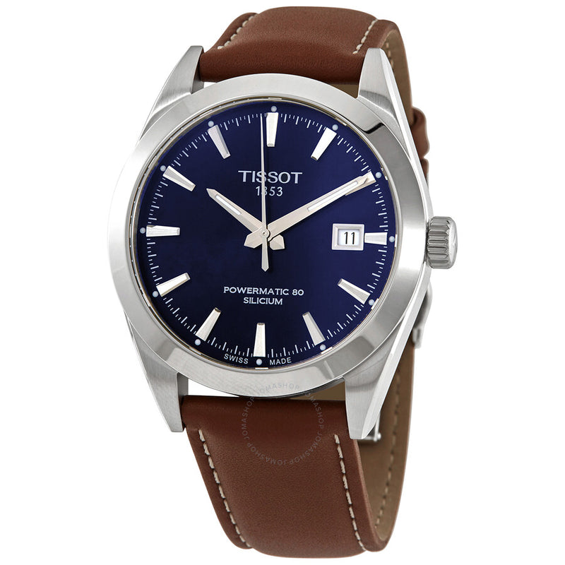 Tissot Gentleman Automatic Blue Dial Men's Watch T127.407.16.041.00 - The Watches Men & Co
