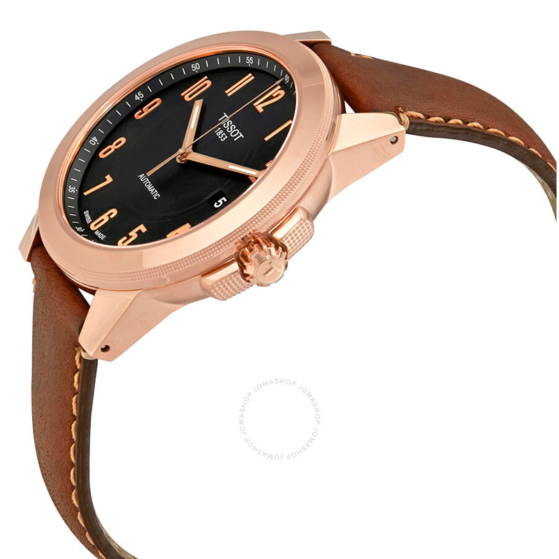 Tissot Gentleman Automatic Black Dial Men's Watch T098.407.36.052.01 - The Watches Men & Co #2