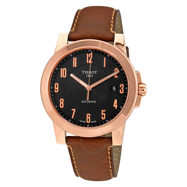 Tissot Gentleman Automatic Black Dial Men's Watch T098.407.36.052.01 - The Watches Men & Co