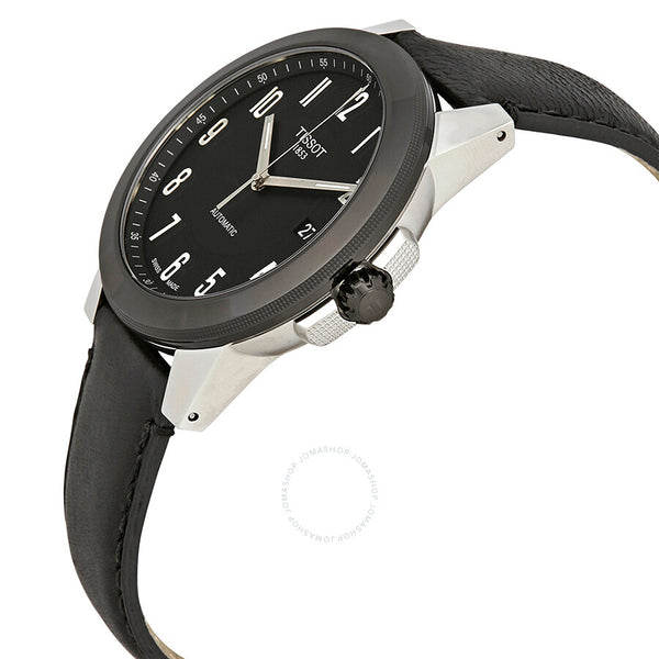 Tissot Gentleman Automatic  Black Dial Men's Watch T098.407.26.052.00 - The Watches Men & Co #2