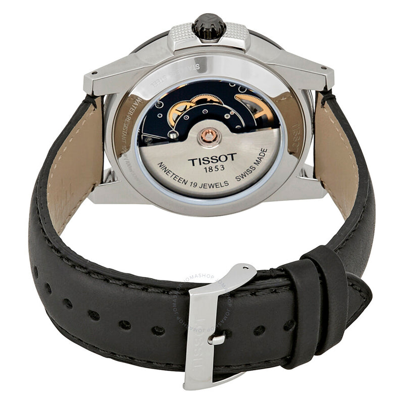 Tissot Gentleman Automatic  Black Dial Men's Watch T098.407.26.052.00 - The Watches Men & Co #3