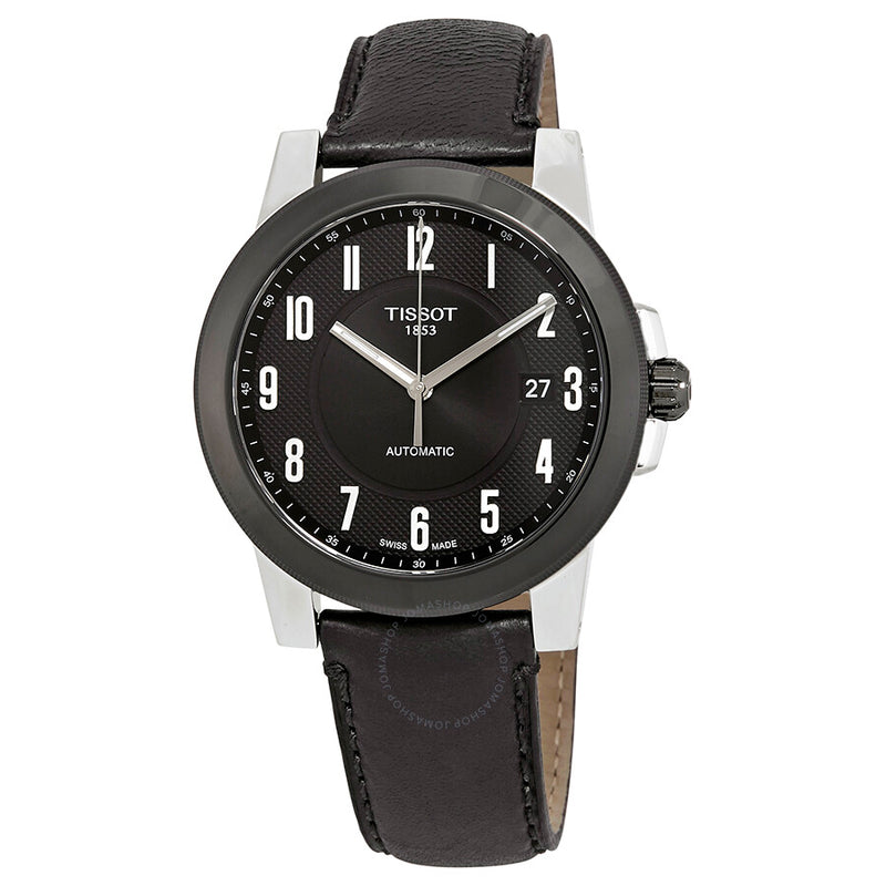 Tissot Gentleman Automatic  Black Dial Men's Watch T098.407.26.052.00 - The Watches Men & Co