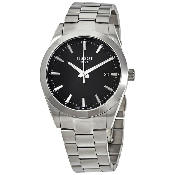 Tissot Gentleman Quartz Black Dial Men's Watch T127.410.11.051.00 - The Watches Men & Co