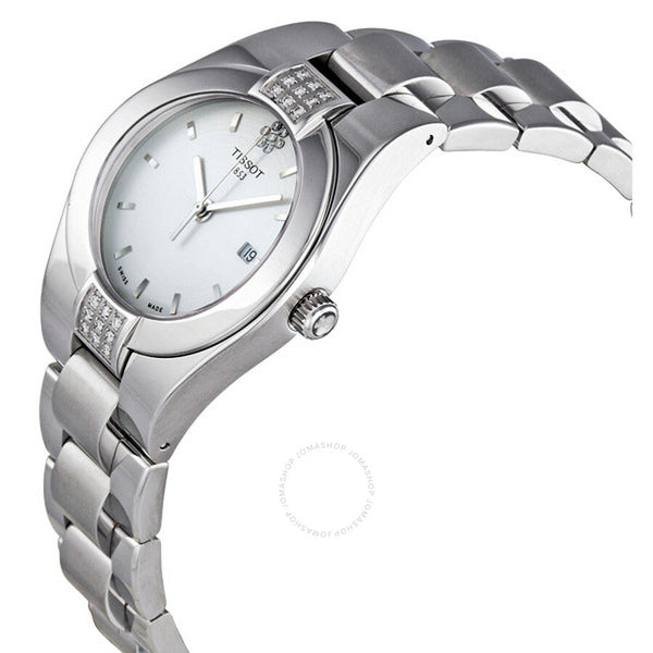 Tissot Glam Sport Limited Edition Silver Stainless Steel Ladies Watch T0432101103100 - The Watches Men & Co #2