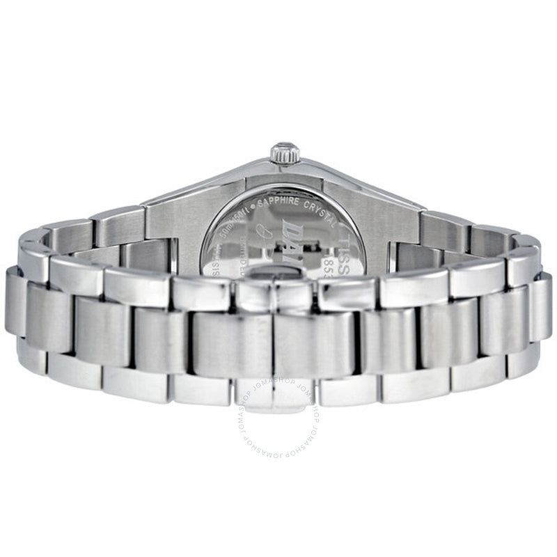 Tissot Glam Sport Limited Edition Silver Stainless Steel Ladies Watch T0432101103100 - The Watches Men & Co #3