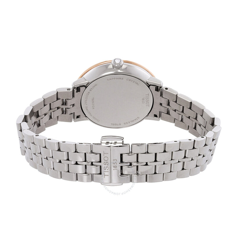 Tissot Glendora Quartz Diamond Blue Dial Ladies Watch T929.210.41.046.00 - The Watches Men & Co #3