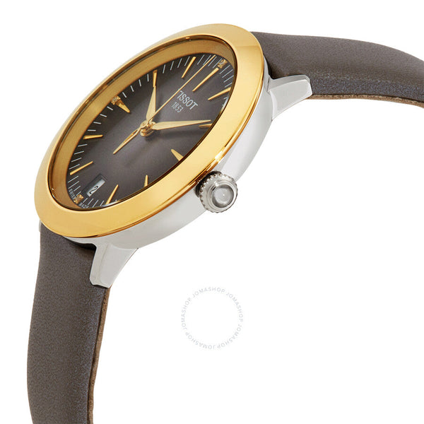 Tissot Glendora Quartz Diamond Ladies Watch T929.210.46.066.00 - The Watches Men & Co #2