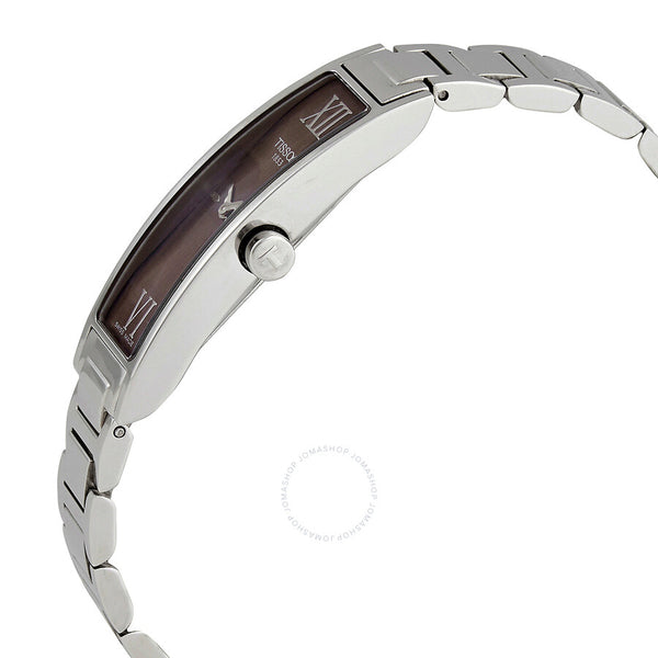 Tissot Happy Chic Brown Dial Ladies Watch T015.309.11.298.00 - The Watches Men & Co #2