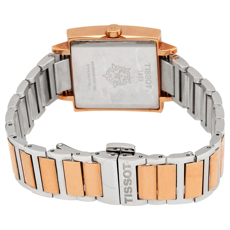 Tissot Happy Chic Quartz Black Dial Two-tone Ladies Watch T034.309.32.068.00 - The Watches Men & Co #3