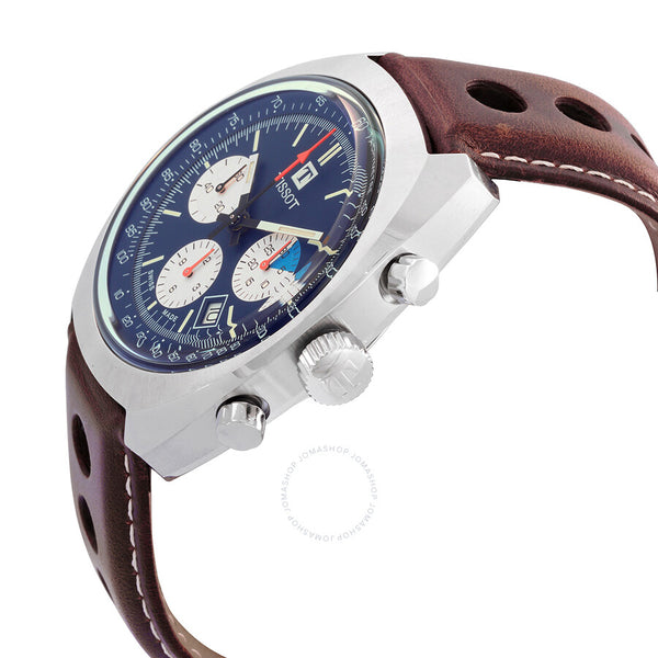 Tissot Heritage Chronograph Automatic Blue Dial Unisex Watch T124.427.16.041.00 - The Watches Men & Co #2
