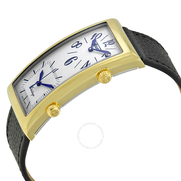 Tissot Heritage Dual Time Dial Black Leather Men's Watch T56564339 - The Watches Men & Co #2