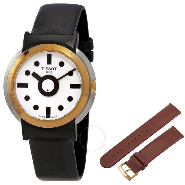 Tissot Heritage Memphis Quartz White Dial Men's Watch T134.410.27.011.00 - The Watches Men & Co