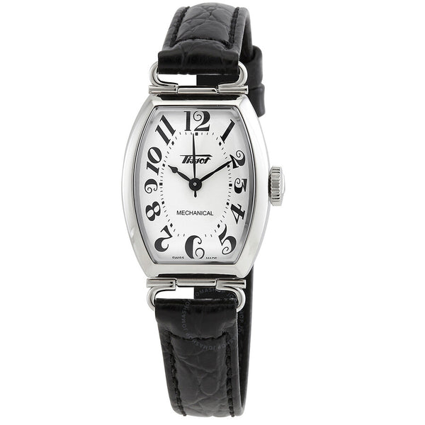 Tissot Heritage Porto Hand Wind White Dial Ladies Watch T128.161.16.012.00 - The Watches Men & Co