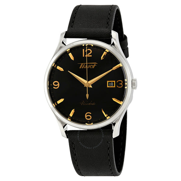 Tissot Heritage Visodate Black Dial Men's Watch T1184101605701 - The Watches Men & Co