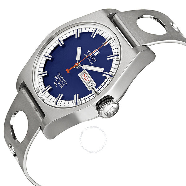 Tissot Heritage Visodate Navy Dial Stainless Steel Men's Watch T0714301104100 - The Watches Men & Co #2