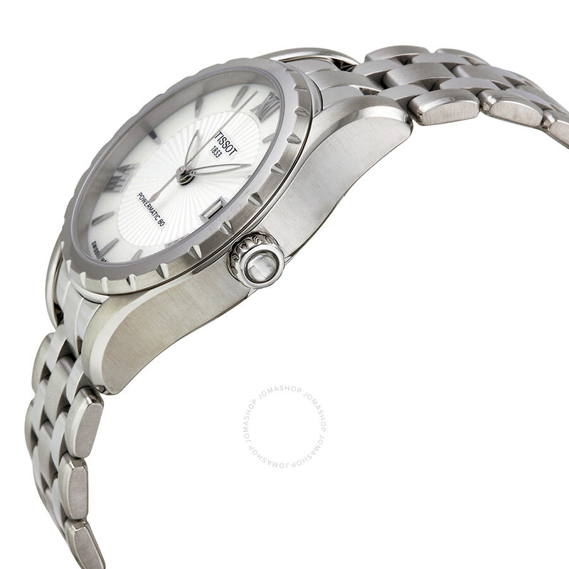Tissot Lady 80 Automatic Mother of Pearl Dial Ladies Watch T0722071111800 - The Watches Men & Co #2