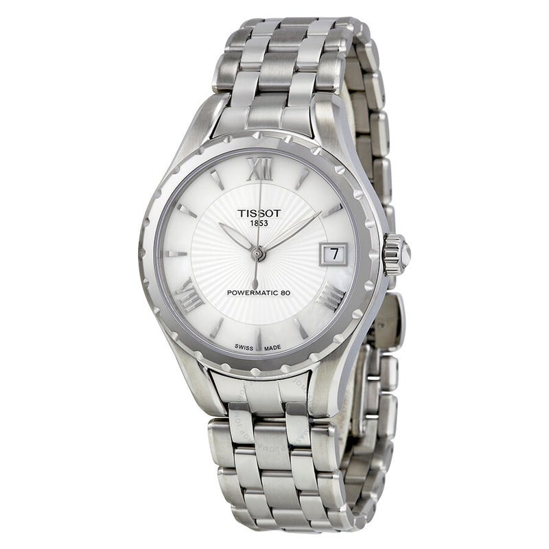 Tissot Lady 80 Automatic Mother of Pearl Dial Ladies Watch T0722071111800 - The Watches Men & Co