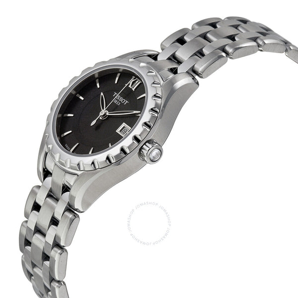 Tissot Lady Black Dial Stainless Steel Ladies Watch T0720101105800 - The Watches Men & Co #2