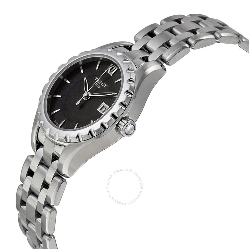 Tissot Lady Black Dial Stainless Steel Ladies Watch T0720101105800 - The Watches Men & Co #2