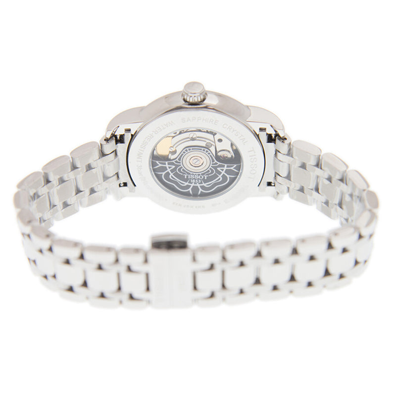 Tissot Lady Heart Automatic White Mother of Pearl Dial Ladies Watch T050.207.11.117.05 - The Watches Men & Co #5