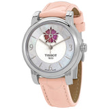 Tissot Lady Heart Flower Automatic Mother of Pearl Dial Ladies Watch T050.207.16.117.00 - The Watches Men & Co