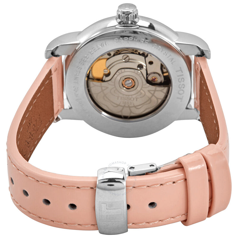 Tissot Lady Heart Flower Automatic Mother of Pearl Dial Ladies Watch T050.207.16.117.00 - The Watches Men & Co #3