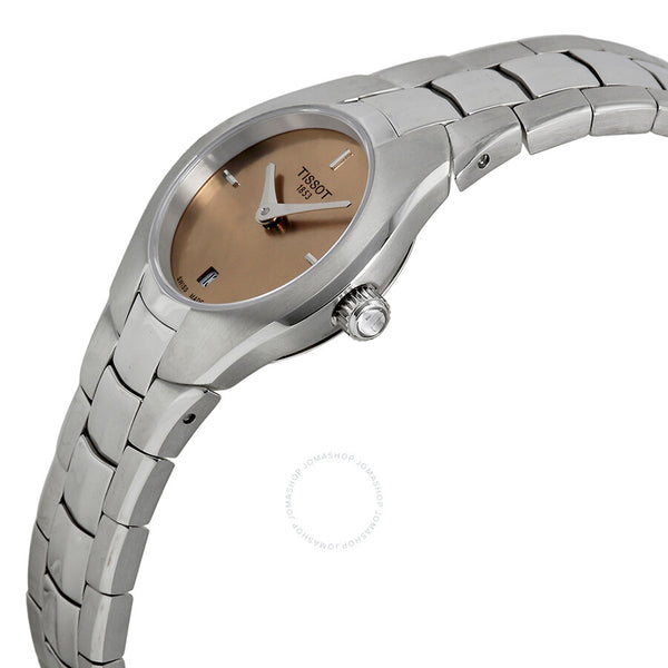 Tissot Lady Round Orange Dial Ladies Ladies Watch T0960091143100 - The Watches Men & Co #2