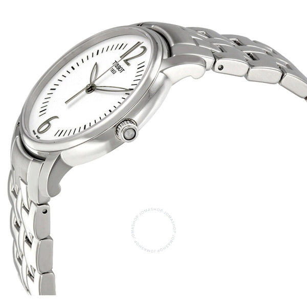 Tissot Lady Round Silver Dial Stainless Steel Ladies Watch T0522101103700 - The Watches Men & Co #2