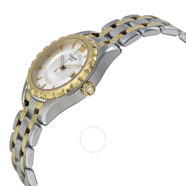 Tissot Lady Silver Dial Two-tone Ladies Watch T0720102203800 - The Watches Men & Co #2