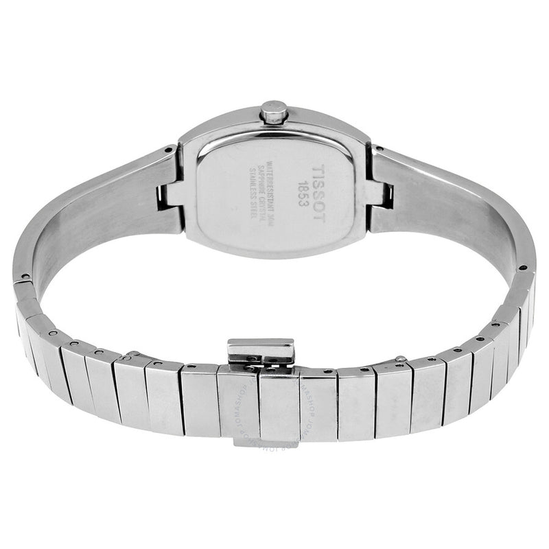 Tissot Lady T3 Quartz Silver Dial Ladies Watch T62.1.265.31 - The Watches Men & Co #3