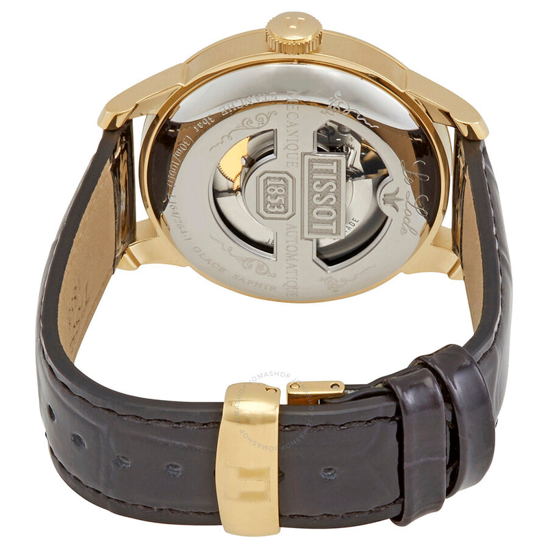 Tissot Le Locle Automatic Black Mother of Pearl Dial Men's Watch T41.5.423.93 - The Watches Men & Co #3