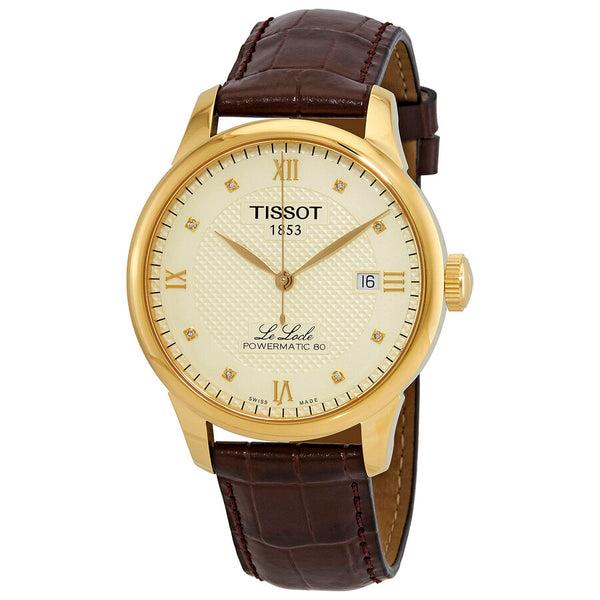 Tissot Le Locle Automatic Diamond Men's Watch T006.407.36.266.00 - The Watches Men & Co