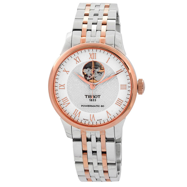 Tissot Le Locle Automatic Open Heart Silver Dial Men's Watch T006.407.22.033.02 - The Watches Men & Co