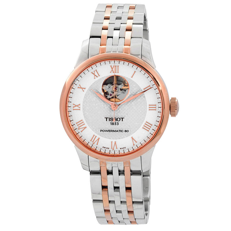 Tissot Le Locle Automatic Open Heart Silver Dial Men's Watch T006.407.22.033.02 - The Watches Men & Co