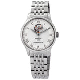 Tissot Le Locle Automatic Open Heart Silver Dial Men's Watch T0064071103302 - The Watches Men & Co