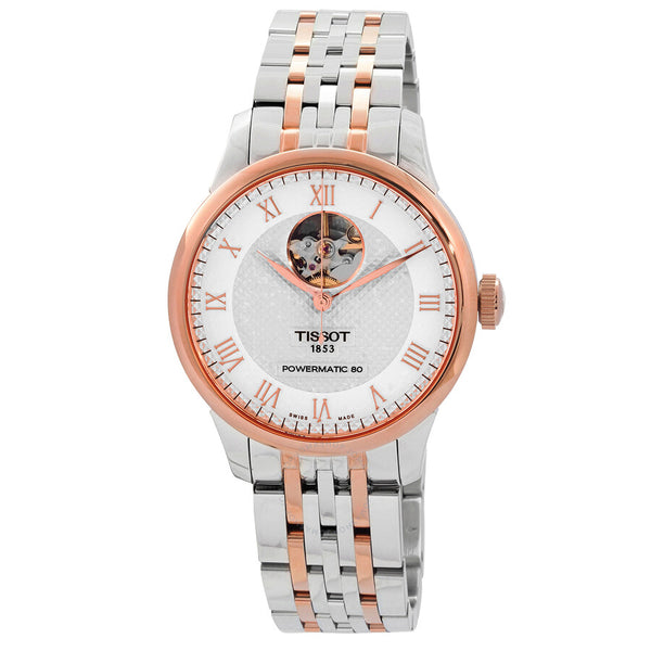 Tissot Le Locle Automatic Open Heart Silver Dial Men's Watch T006.407.22.033.02 - The Watches Men & Co
