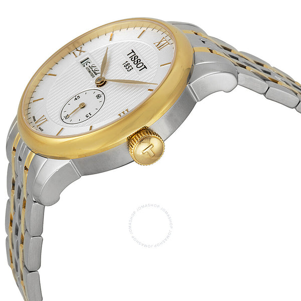 Tissot Le Locle Automatic Silver Dial Two-tone Men's Watch T0064282203800 - The Watches Men & Co #2