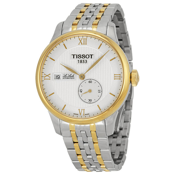 Tissot Le Locle Automatic Silver Dial Two-tone Men's Watch T0064282203800 - The Watches Men & Co