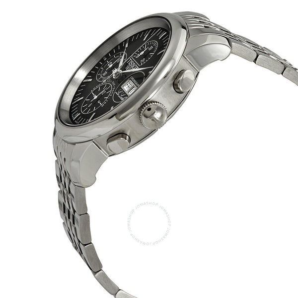 Tissot Le Locle Black Dial Automatic Men's Chronograph Watch T41.1.387.51 - The Watches Men & Co #2