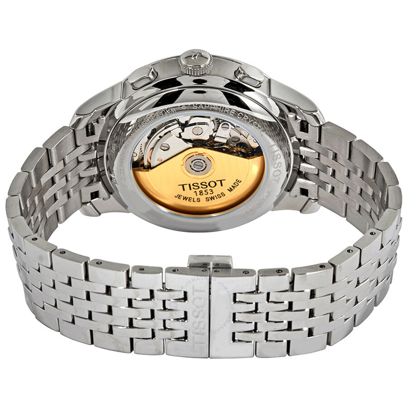 Tissot Le Locle Black Dial Automatic Men's Chronograph Watch T41.1.387.51 - The Watches Men & Co #3