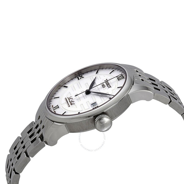 Tissot Le Locle Double Happiness Automatic Silver Dial Men's Watch T006.407.11.033.01 - The Watches Men & Co #2