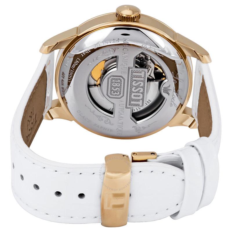 Tissot Le Locle Automatic Diamond Mother of Pearl Dial Ladies Watch T41.5.453.86 - The Watches Men & Co #3